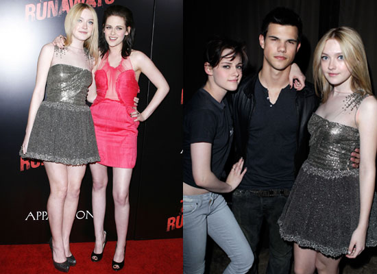 Photos Of Kristen Stewart Dakota Fanning And Taylor Lautner At The Runaways La Premiere