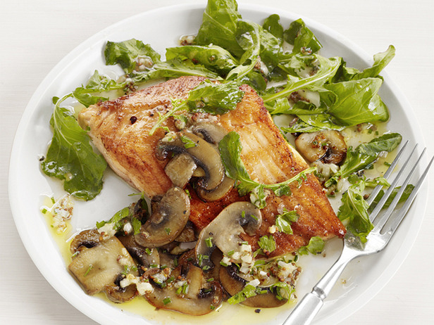 Arctic Char With Mushrooms Recipe Arctic Char With Mushrooms Recipe