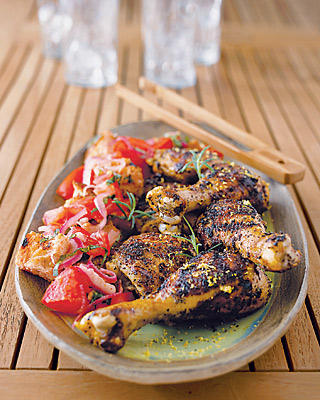 Lemon Chicken With Tomato Bread Salad Recipe Lemon Chicken With Tomato Bread Salad Recipe