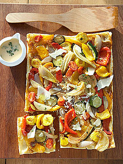 Roasted Squash and Pepper Tart Recipe Roasted Squash and Pepper Tart Recipe