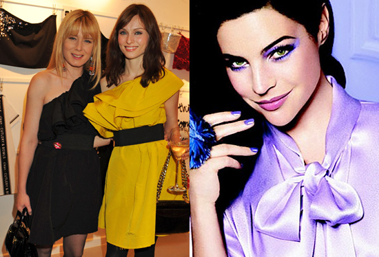 Celebrities Wear Lanvin for H&M and Julia Restoin Roitfeld for Lancome Celebrities Wear Lanvin for H&M and Julia Restoin Roitfeld for Lancome