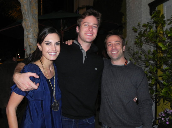 Armie Hammer and His Wife Get Social With a Fan as Oscar Nominations Approach Armie Hammer and His Wife Get Social With a Fan as Oscar Nominations Approach