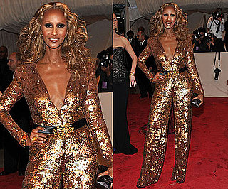 Iman at the 2011 Met Gala Iman at the 2011 Met Gala