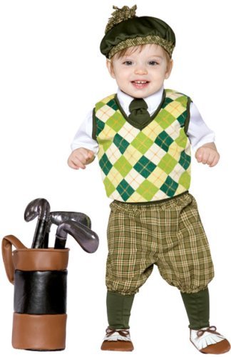 Preppy Baby Golfer Costume Preppy Baby Golfer Costume