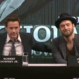 Robert Downey Jr. Sherlock Holmes Press Conference (Video) Robert Downey Jr. Sherlock Holmes Press Conference (Video)