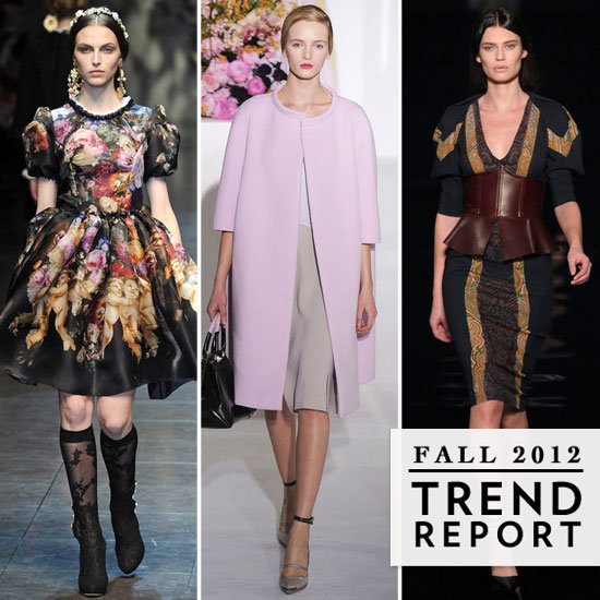 Milan Fashion Week Top Trends Fall 2012 Milan Fashion Week Top Trends Fall 2012