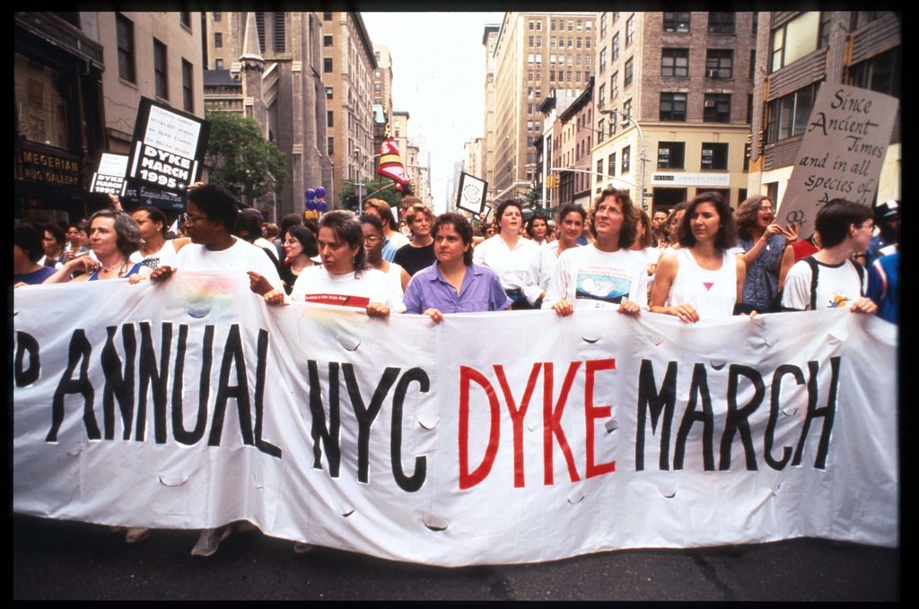 Lesbian Pride Parade in US, 1995 Lesbian Pride Parade in US, 1995