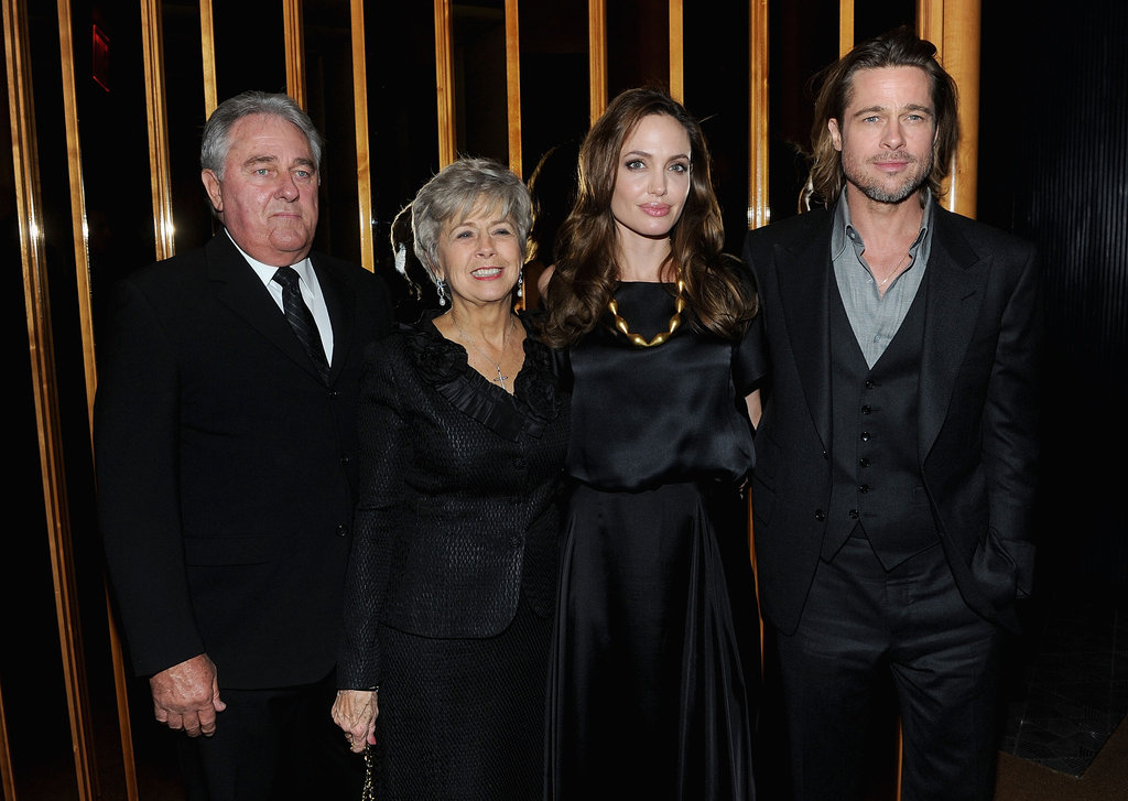 It was a family affair for Angelina Jolie and Brad Pitt when his parents, Jane and Bill, joined them at her NYC premiere of In the Land of Blood and Honey.
It was a family affair for Angelina Jolie and Brad Pitt when his parents, Jane and Bill, joined them at her NYC premiere of In the Land of Blood and Honey.
