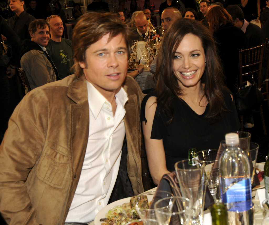 Angelina Jolie and Brad Pitt sat side by side at the February 2008 Independent Spirit Awards
Angelina Jolie and Brad Pitt sat side by side at the February 2008 Independent Spirit Awards