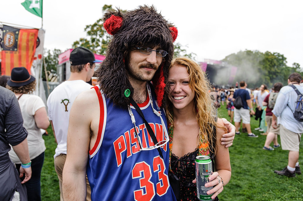 Creatively dressed festivalgoers got close at the Catalpa Festival at Randall's Island in New York City.
Creatively dressed festivalgoers got close at the Catalpa Festival at Randall's Island in New York City.