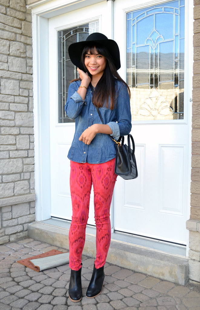 Printed denim and a Fall fedora upgrade go-to seasonal essentials, like a great chambray shirt and staple ankle boots.
Source: Lookbook.nu
Printed denim and a Fall fedora upgrade go-to seasonal essentials, like a great chambray shirt and staple ankle boots.
Source: Lookbook.nu