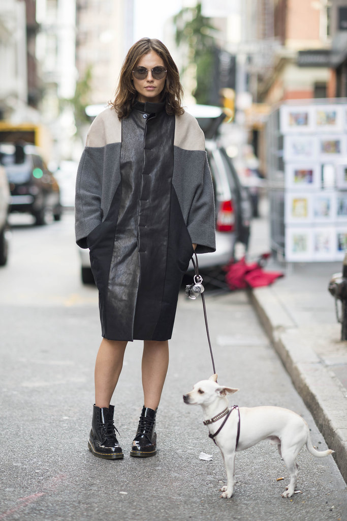 A patchwork leather coat is a statement piece, the kind that can make a whole outfit on its own — here's the proof.
Source: Adam Katz Sinding
A patchwork leather coat is a statement piece, the kind that can make a whole outfit on its own — here's the proof.
Source: Adam Katz Sinding