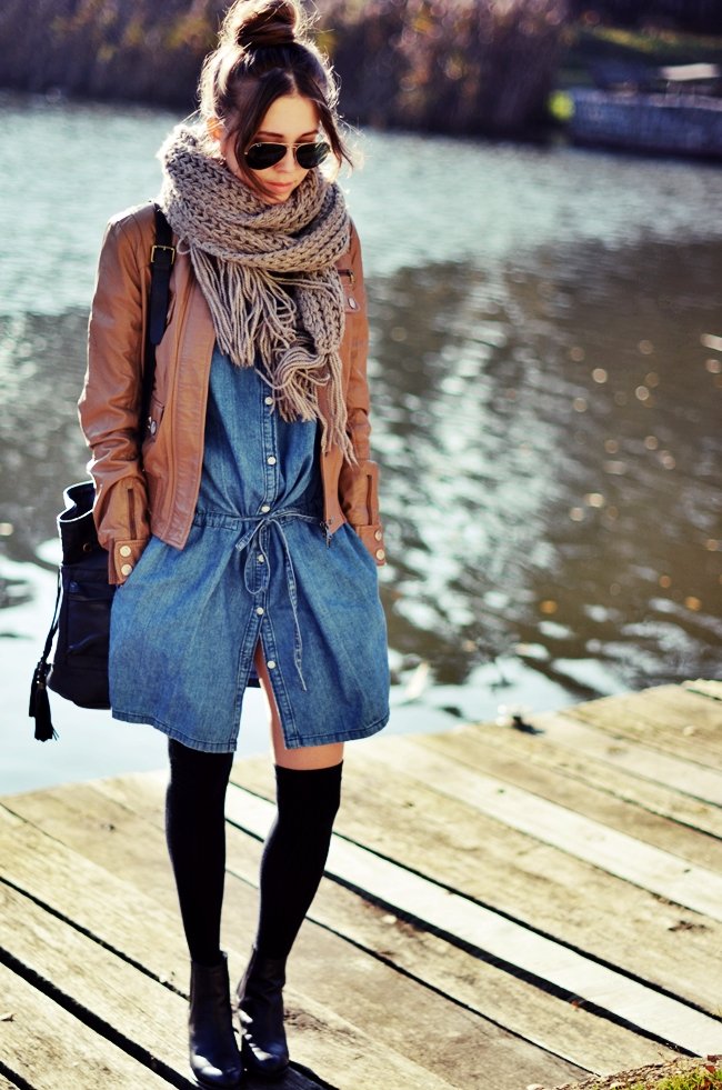 We love how this styler transformed a denim dress with cozy, seasonal add-ons.
Source: Lookbook.nu
We love how this styler transformed a denim dress with cozy, seasonal add-ons.
Source: Lookbook.nu