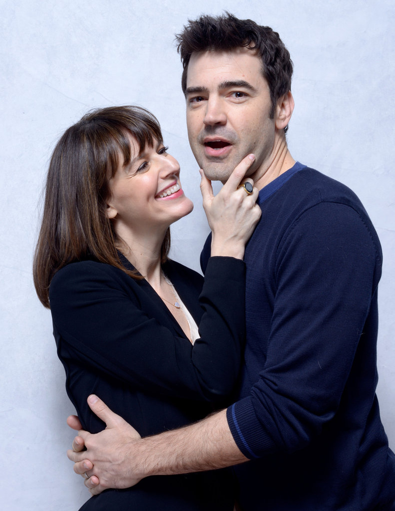 Touchy Feely costars Rosemarie DeWitt and Ron Livingston got a Check