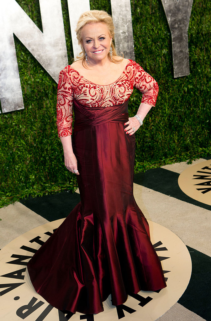 Jacki Weaver arrived at the Vanity Fair Oscar party.
Jacki Weaver arrived at the Vanity Fair Oscar party.
