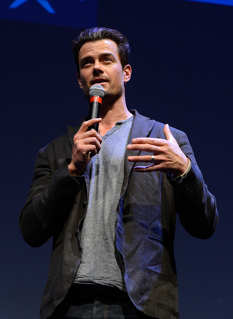 Josh Duhamel spoke before his Scenic Route screening at SXSW.
Josh Duhamel spoke before his Scenic Route screening at SXSW.