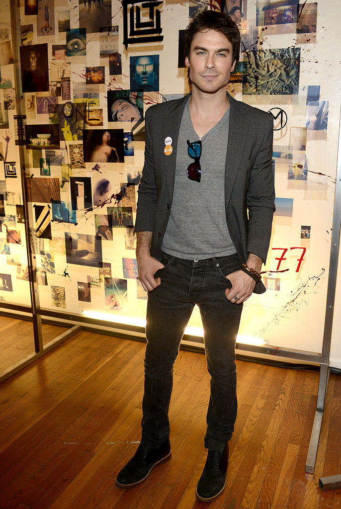 Ian Somerhalder stepped out for the Warner Brothers party at SXSW.
Ian Somerhalder stepped out for the Warner Brothers party at SXSW.