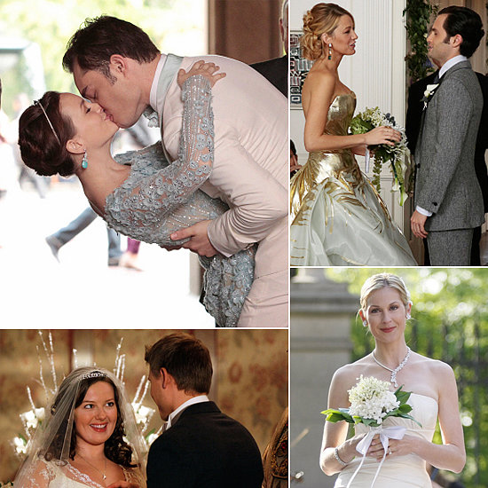 Gossip Girl Wedding Pictures Popsugar Entertainment