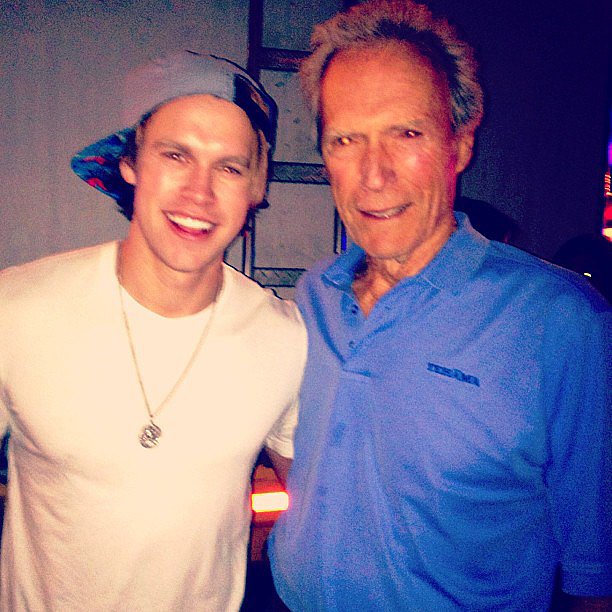 Chord Overstreet caught up with Clint Eastwood during Coachella weekend one and called him his "partner in crime."
Source: Instagram user chordover
Chord Overstreet caught up with Clint Eastwood during Coachella weekend one and called him his "partner in crime."
Source: Instagram user chordover