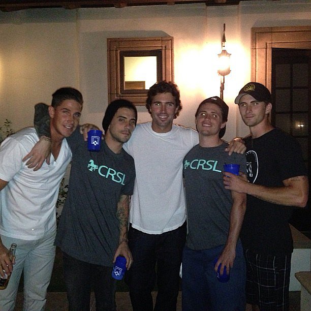 Brody Jenner buddied up with a group of his guy friends for Coachella weekend one.
Source: Instagram user brodyjenner
Brody Jenner buddied up with a group of his guy friends for Coachella weekend one.
Source: Instagram user brodyjenner