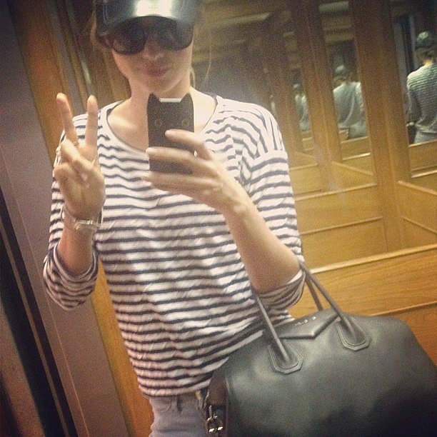 Miranda Kerr stopped for a quick photo in an elevator in March 2013.
Source: Instagram user mirandakerr
Miranda Kerr stopped for a quick photo in an elevator in March 2013.
Source: Instagram user mirandakerr