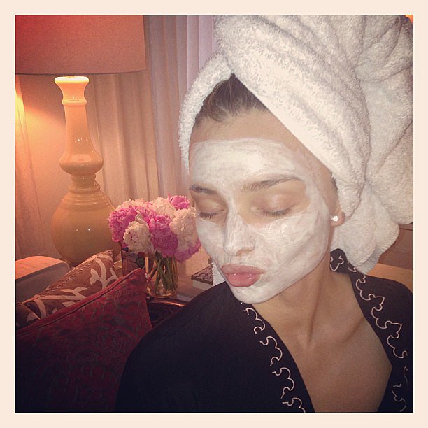 Miranda Kerr snapped a pic while indulging in an afternoon Kora Organics face mask.
Source: Instagram user mirandakerr
Miranda Kerr snapped a pic while indulging in an afternoon Kora Organics face mask.
Source: Instagram user mirandakerr