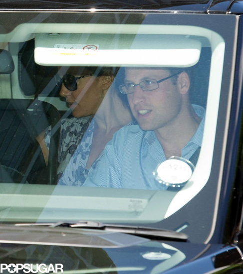 Kate Middleton and Prince William Head to Her Parents' Home With the New Royal Kate Middleton and Prince William Head to Her Parents' Home With the New Royal