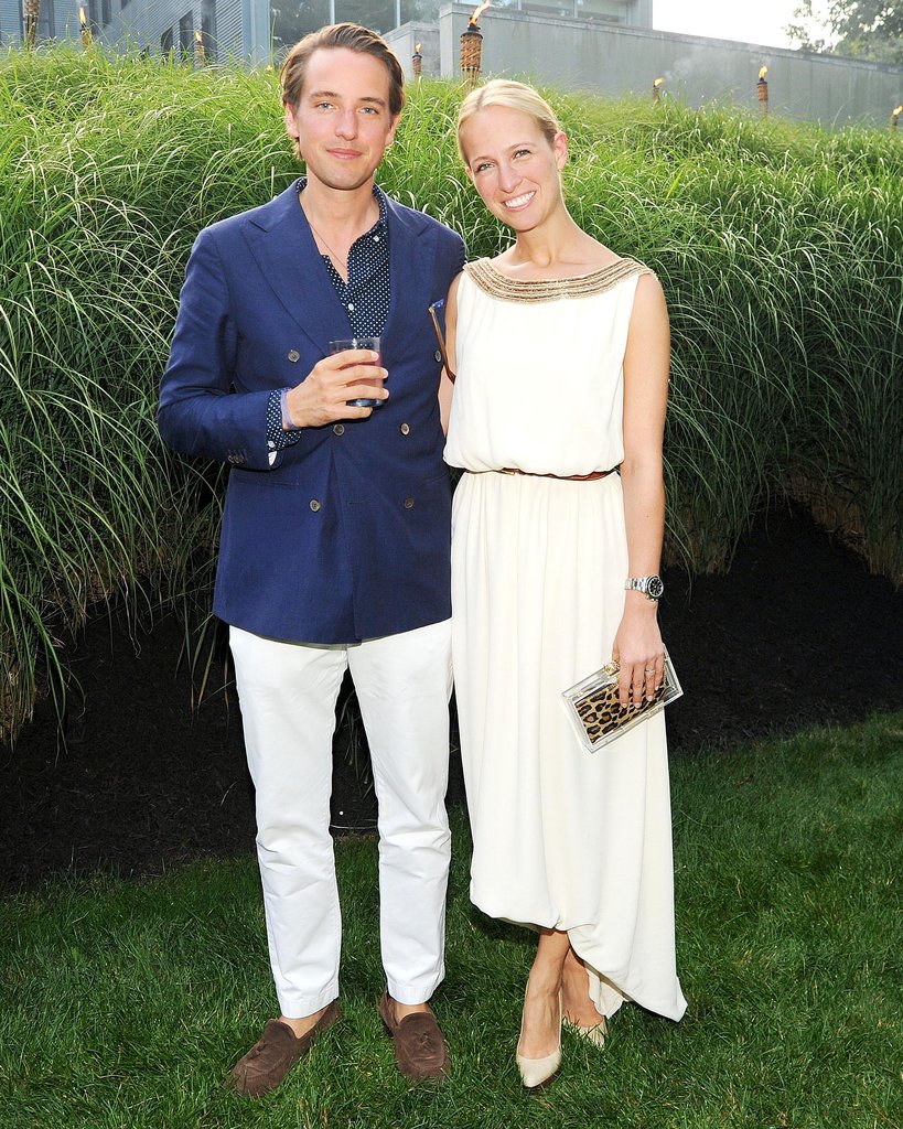 At the Devil's Heaven Watermill Center benefit, Alexander Gilkes and Misha Nonoo made an attractive duo in classic blue and white.
At the Devil's Heaven Watermill Center benefit, Alexander Gilkes and Misha Nonoo made an attractive duo in classic blue and white.