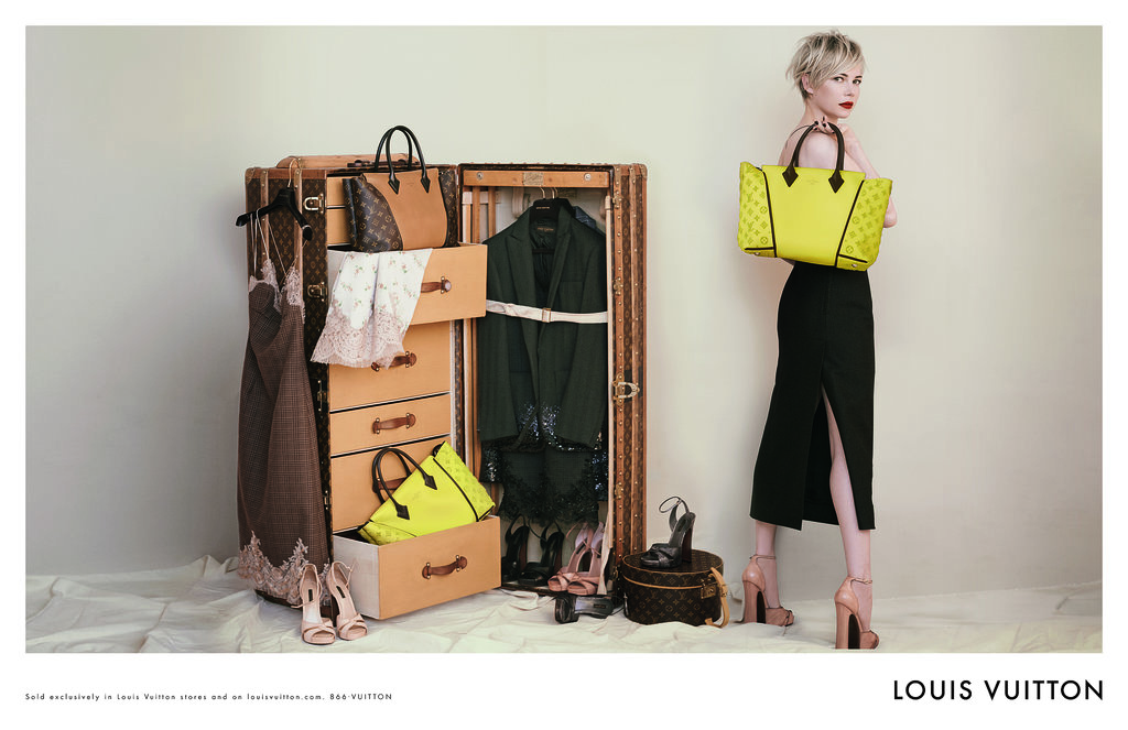 Michelle Williams&#39;s Fall 2013 Louis Vuitton Handbag Campaign | Michelle Williams Couldn&#39;t Stay ...