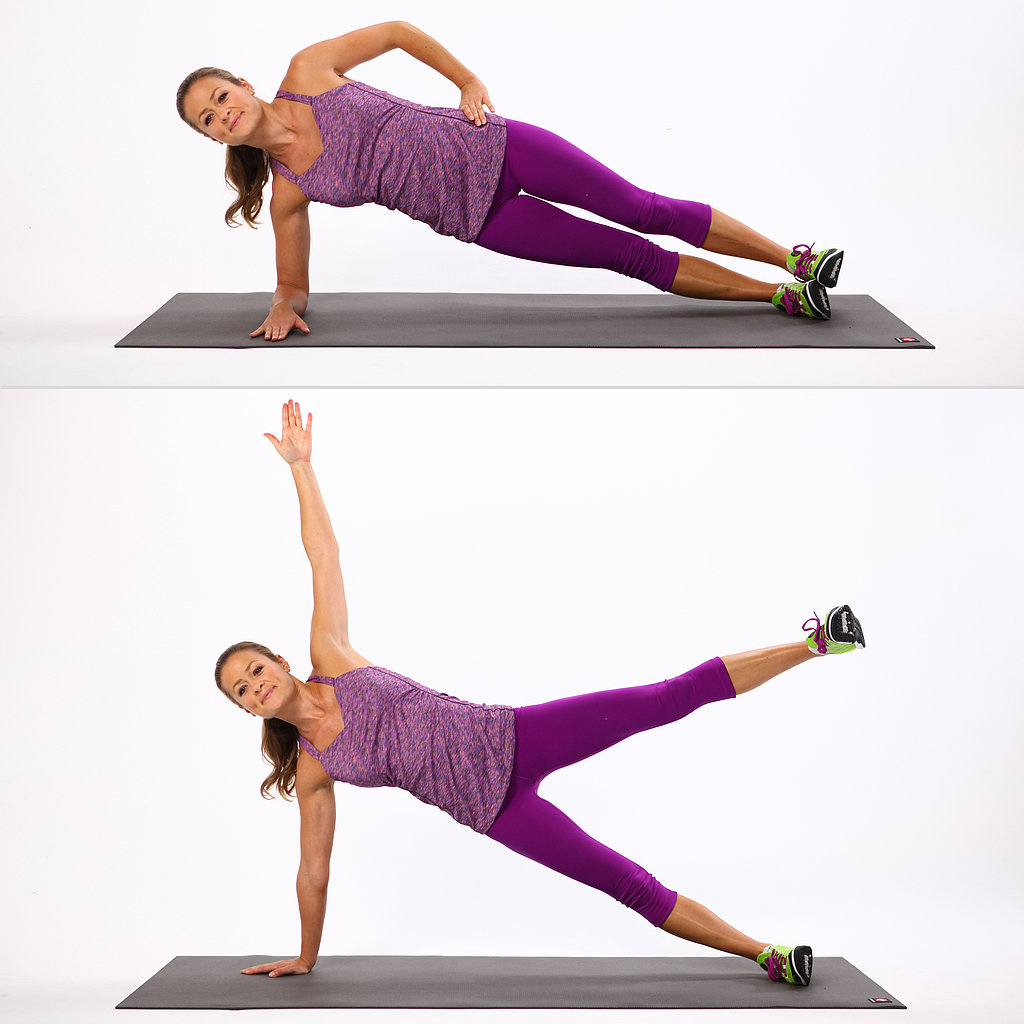 Side Plank Leg Lift Tone Your Entire Body With This 1 Move Popsugar Fitness 