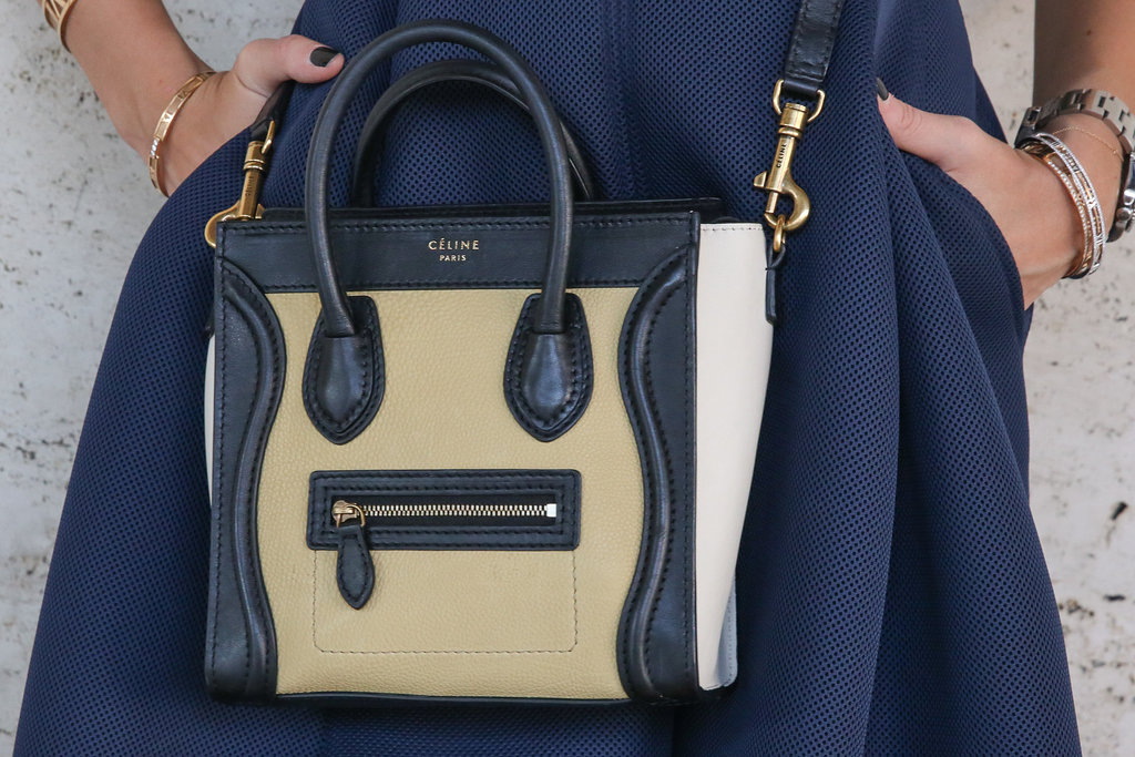 A close up on a chic Celine.
A close up on a chic Celine.