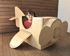 DIY Cardboard Box Halloween Costumes DIY Cardboard Box Halloween Costumes