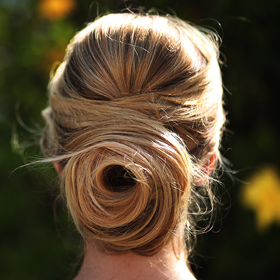 Rose hair Parties! Bun divergent Upgrade For Holiday a tutorial to bun Your