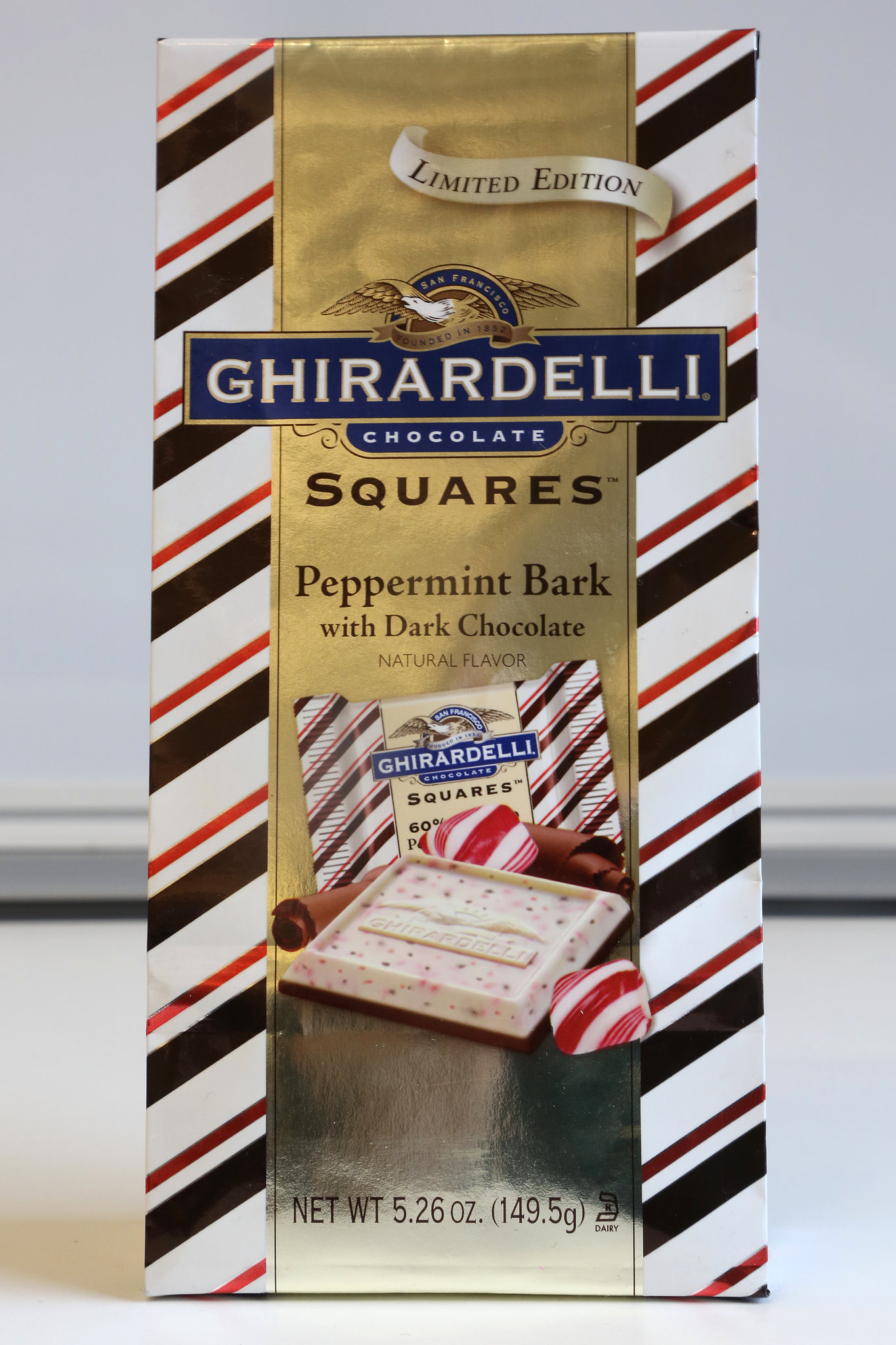 Ghirardelli Squares Peppermint Bark With Dark Chocolate 60 Peppermint Flavored Products Ranked 1225