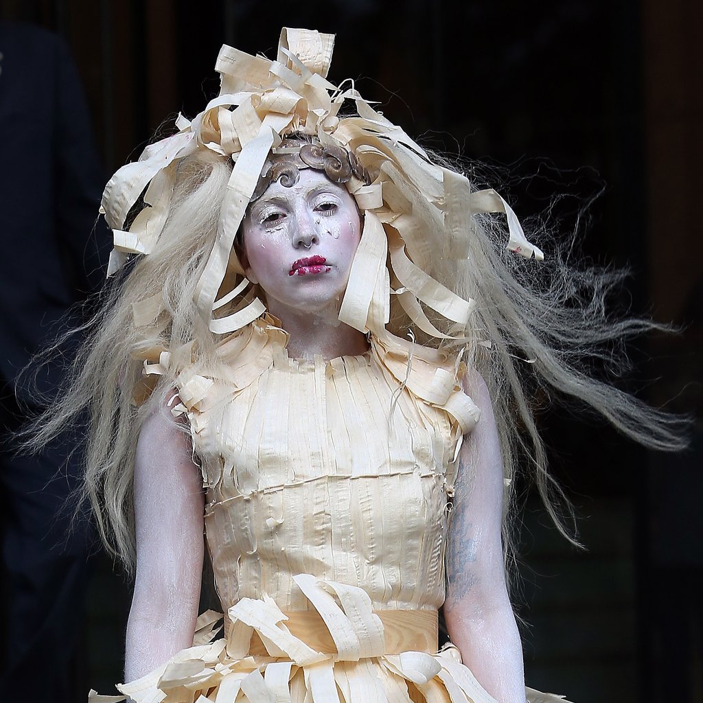 Lady Gaga's Nest Wig Moments 2013 | POPSUGAR Beauty Australia