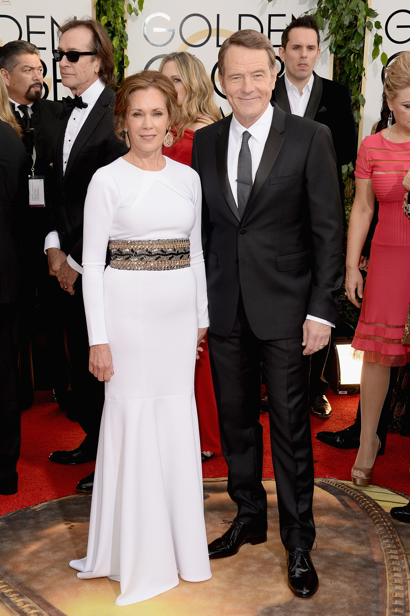 Bryan Cranston and his wife, Robin Dearden, walked the red carpet It's Date Night at the