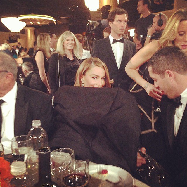 Sofia Vergara's dress was full of secrets.
Source: Instagram user jessetyler
Sofia Vergara's dress was full of secrets.
Source: Instagram user jessetyler