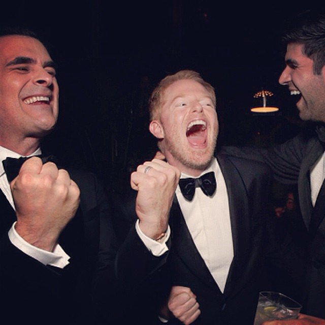Jesse Tyler Ferguson joked that he and Ty Burrell were the "happiest losers you ever met."
Source: Instagram user jessetyler
Jesse Tyler Ferguson joked that he and Ty Burrell were the "happiest losers you ever met."
Source: Instagram user jessetyler