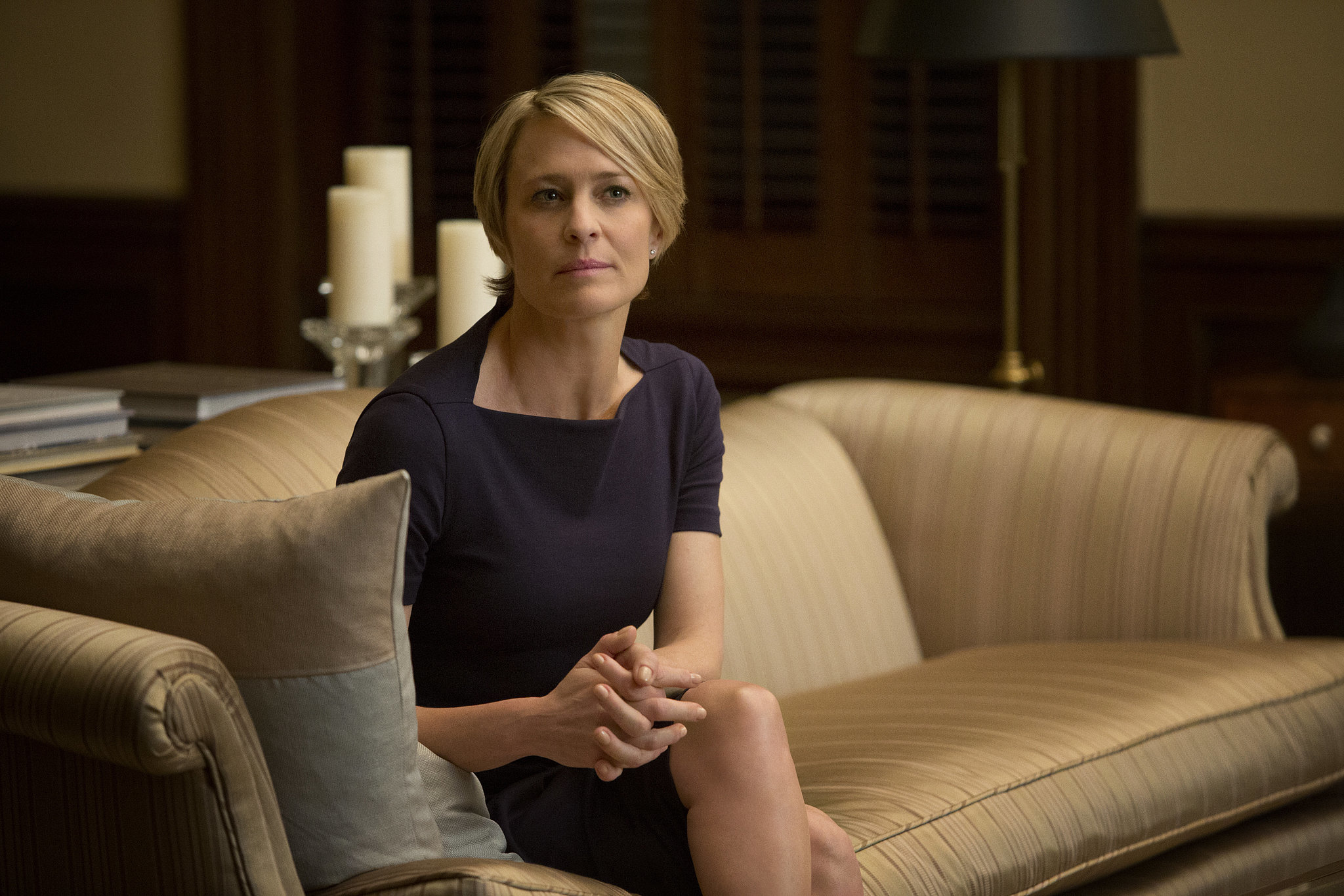 claire underwood dining room