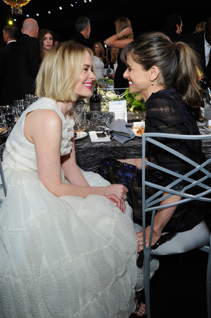 Sarah Paulson And Amanda Peet Looked At Each Other Adorably The 45
