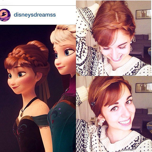 How to Do Your Hair Like Anna and Elsa From Frozen POPSUGAR Moms