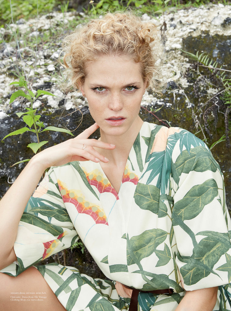 Erin Heatherton Poses In Bali For Russh Magazine Popsugar Beauty Australia