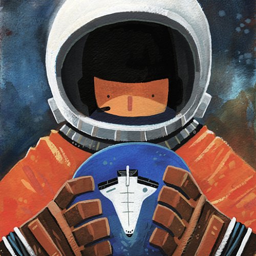 Female Astronaut Paintings Female Astronaut Paintings