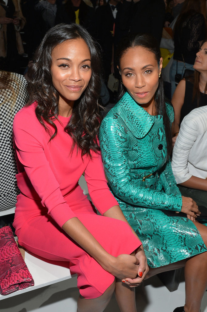 Zoe Saldana and Jada Pinkett Smith These Celebrity LookAlikes Will Blow Your Mind POPSUGAR