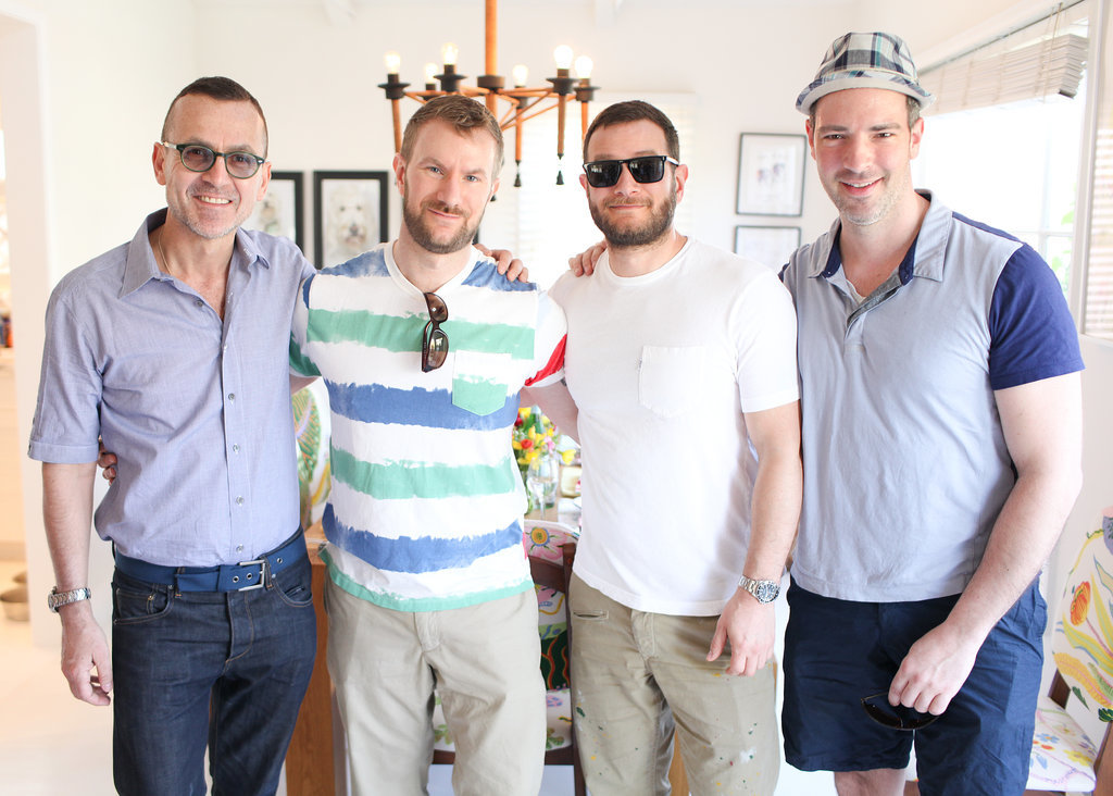 Steven Kolb, Ben Burkman, Doug Burkman, and Greg Lawrance Steven Kolb, Ben Burkman, Doug Burkman, and Greg Lawrance