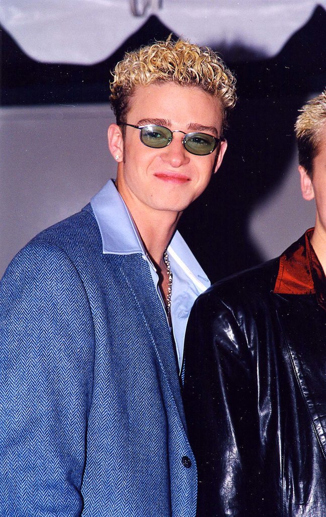 When he decided to wear tinted glasses. When he decided to wear tinted glasses.