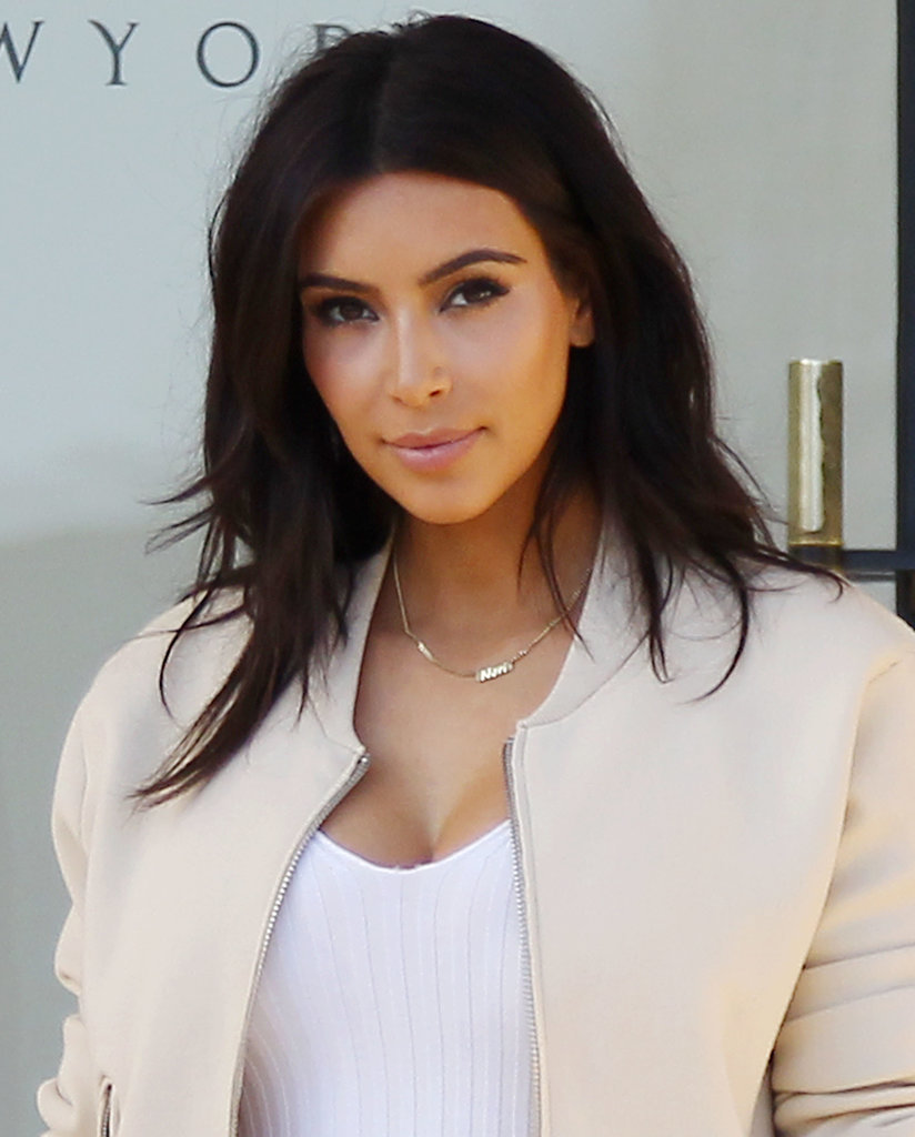 Pictures of Kim Kardashian's New Hair Style