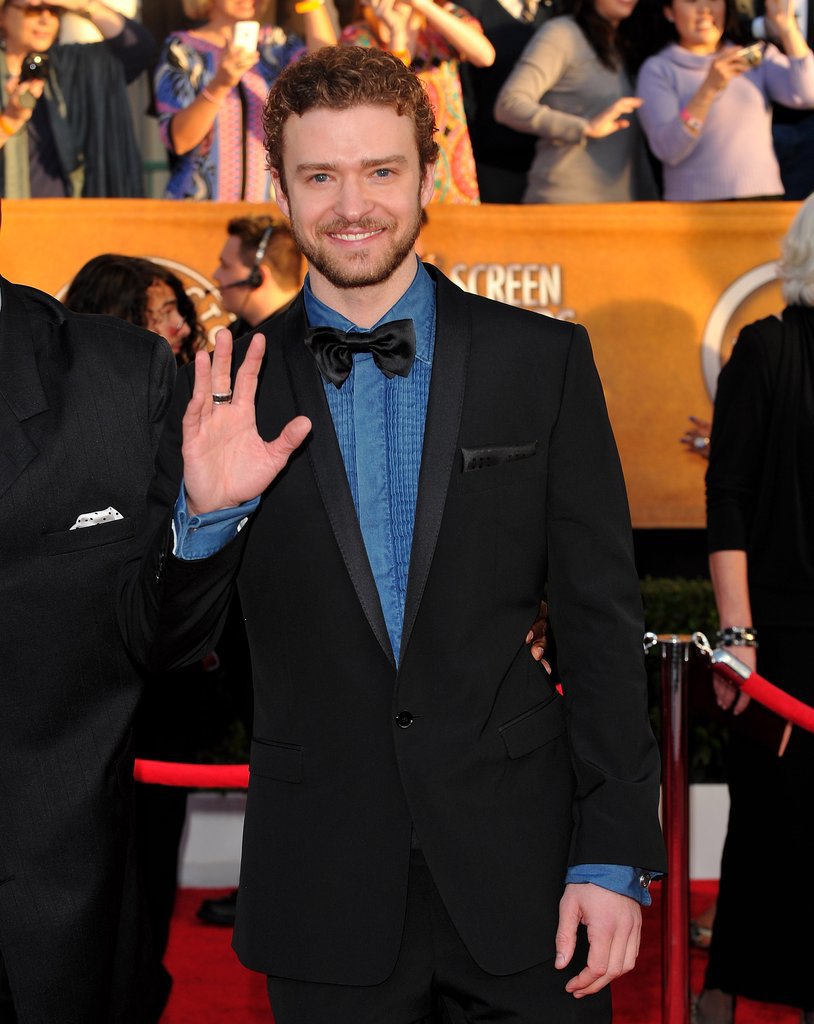 When he brought denim to the SAGs red carpet in 2010. When he brought denim to the SAGs red carpet in 2010.