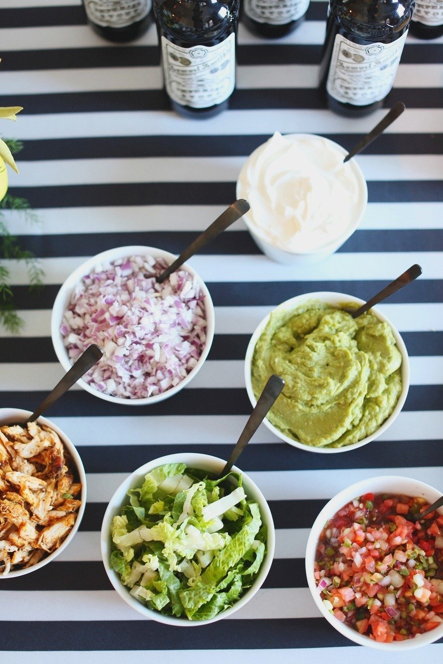 Taco Bar Set The Bar Creative Food And Drink Station Ideas Popsugar Food 5939