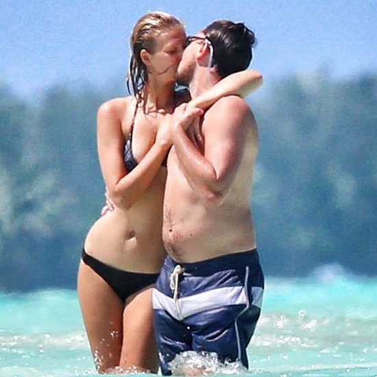 Leonardo DiCaprio Shirtless on Vacation With Toni Garrn Leonardo DiCaprio Shirtless on Vacation With Toni Garrn